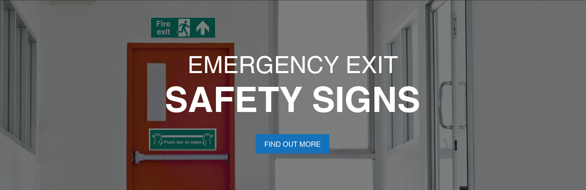 Emergency Escape  Safety Signs