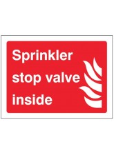 Sprinkler Stop Valve Inside