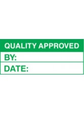 Quality Approved Labels (Roll of 100)