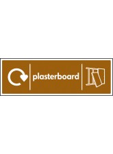 Plasterboard - WRAP Recycling Sign